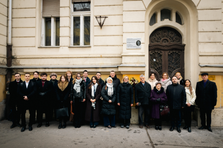 emléktábla avató SZTE ÁJTK